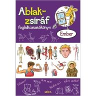 Ablak-zsiráf foglalkoztatókönyv Ember