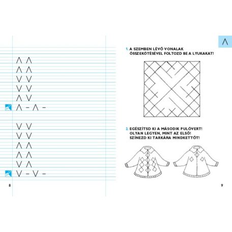 Írásgyakorló cserefüzet 1. - Piros füzet