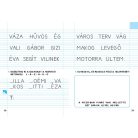 Írásgyakorló cserefüzet 1. - Piros füzet