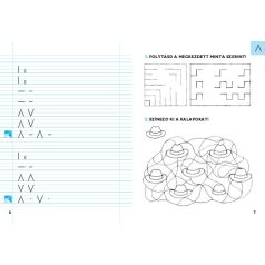 Írásgyakorló cserefüzet 1. - Kék füzet