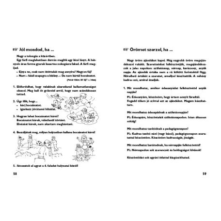 Beszéd, olvasás munkafüzet 1. osztály