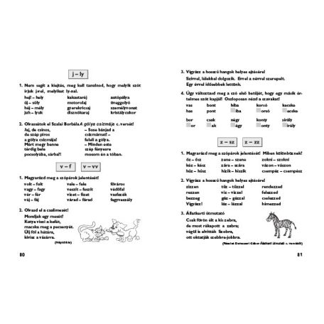 Beszéd, olvasás munkafüzet 1. osztály