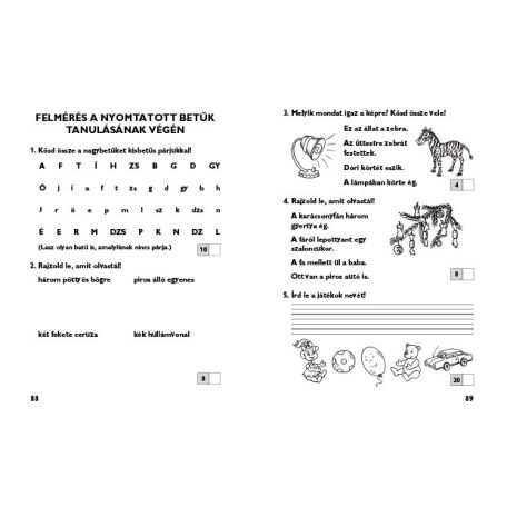 Beszéd, olvasás munkafüzet 1. osztály