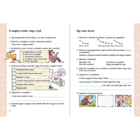 Sokszínű anyanyelv Olvasás  munkafüzet 3.