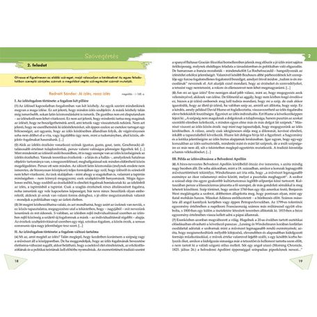 Érettségi felkészítő feladatsorok Magyar nyelv és irodalom