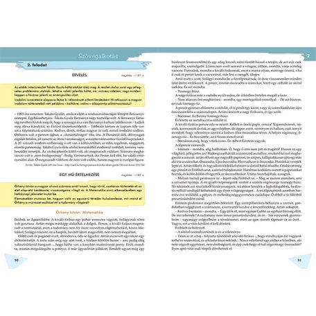 Érettségi felkészítő feladatsorok Magyar nyelv és irodalom