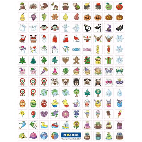 Jutalommatricák 2. Évszakok, ünnepek