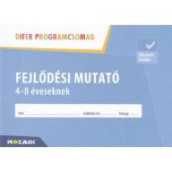 Fejlődési mutató a DIFER programhoz