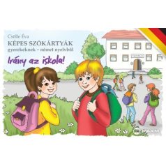   Irány az iskola! Képes szókártyák gyerekeknek német nyelvből