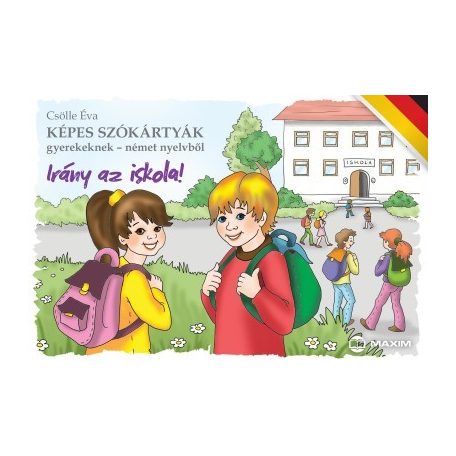 Irány az iskola! Képes szókártyák gyerekeknek német nyelvből