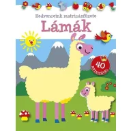 Lámák Kedvenceink matricásfüzete