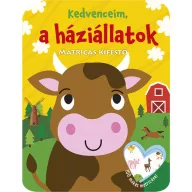 Kedvenceim, a háziállatok Matricás kifestő