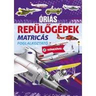 Óriás repülőgépek Matricás foglalkoztató színezővel