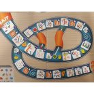 Betűcsúszda olvasásfejlesztő  betűtanító  társasjáték