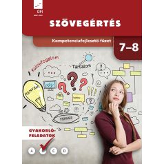 Kompetenciafejlesztő füzet  7-8.  Szövegértés