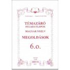 Magyar nyelv témazáró feladatlapok megoldással 6. osztály