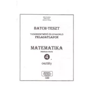   Batch teszt tudásszintmérő matematikai feladatok 4. osztály