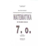   Batch teszt tudásszintmérő matematikai feladatok 7. osztály