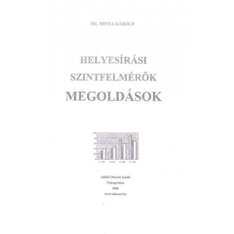 Helyesírási szintfelmérők megoldással