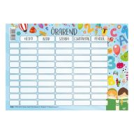 Órarend suli mintás