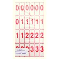 Szám és jelkártya II-IV. osztályos