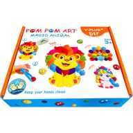 Y-plus+ PomPomArt Pompon kreatív készlet
