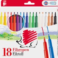 ICO 300 Süni rostirón filctoll készlet 18 darabos