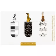 Mágneses könyvjelző Hangjegyes