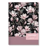 Tanári zsebkönyv 2026/2027 Lila virágok