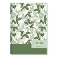 Tanári zsebkönyv 2026/2027 Zöld virágok