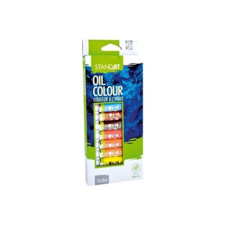 Standart művészeti olajfesték 12 x 12 ml
