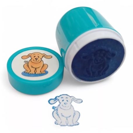 Önfestékező kutya nyomda