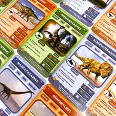 10 kvíz Döbbenetes dinoszauruszok társasjáték