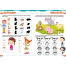 Testkép és irányok fejlesztő füzet óvodásoknak