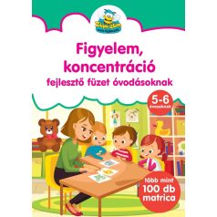 Figyelem, koncentráció fejlesztő füzet óvodásoknak