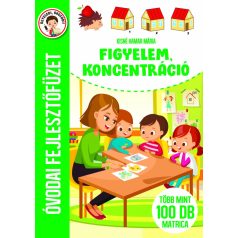 Figyelem, koncentráció fejlesztő füzet óvodásoknak