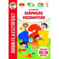 Számolás, viszonyítás fejlesztő füzet óvodásoknak