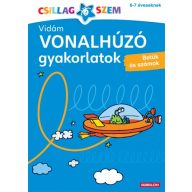 Vidám vonalhúzó gyakorlatok Betűk és számok
