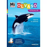   Bálnák és delfinek matricás szövegfejtő Mi MICSODA Olvasó