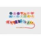 Fűzhető formák fából