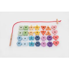 Fűzhető formák fából