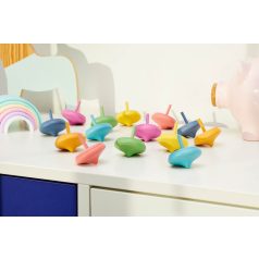 Pörgettyű élénk színben