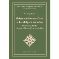 Helyesírási munkafüzet a 4. évfolyam részére
