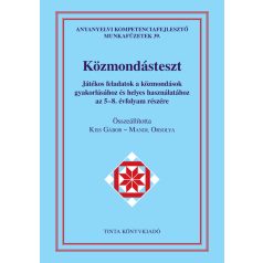 Közmondásteszt munkafüzet