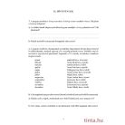 Szavak eredete munkafüzet