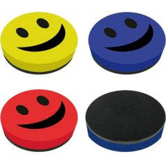 Smile mágneses táblatörlő szivacs 9 cm