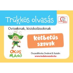 Trükkös olvasás  Kétbetűs szavak