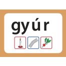 Trükkös olvasás  Hárombetűs szavak