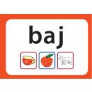 Trükkös olvasás  Hárombetűs szavak